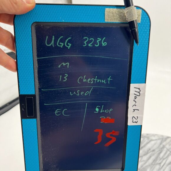 UGG Neumel Chukka Boots Mens 13 Chestnut Suede Wool Lined Lace Up Winter Shoe - Picture 11 of 12